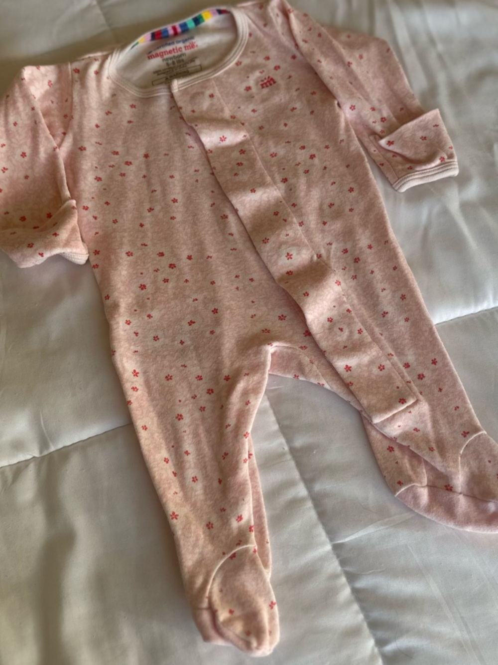 Magnetic-Me Newborn Footed pajama